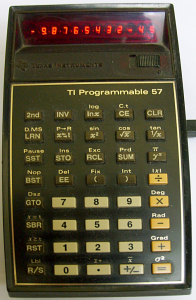 Kalkulator TI 57